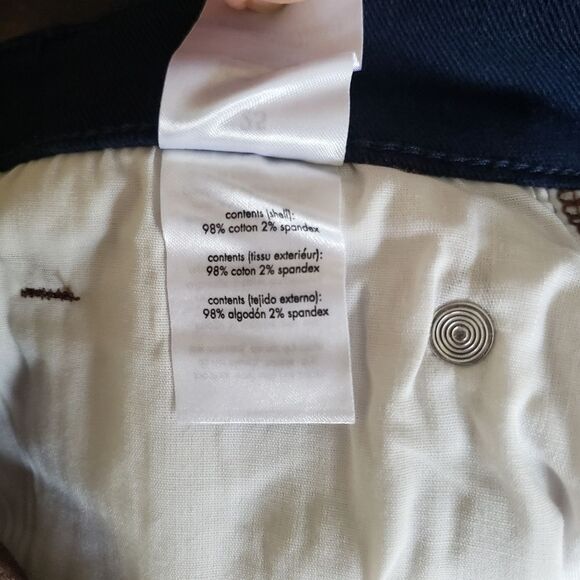 WEWOREWHAT Revolve Plaid Icon High-Rise Colorblock Jeans Size 25 Stretch Twill - Picture 11 of 12